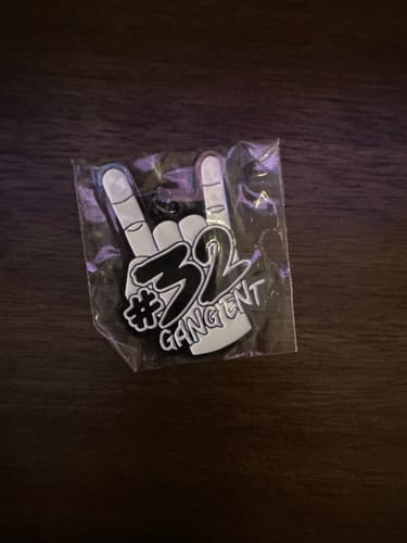 Customer photo review of 32 GANG METAL KEYCHAIN