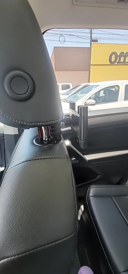 Customer photo review of Tablet Car Mount Holder
