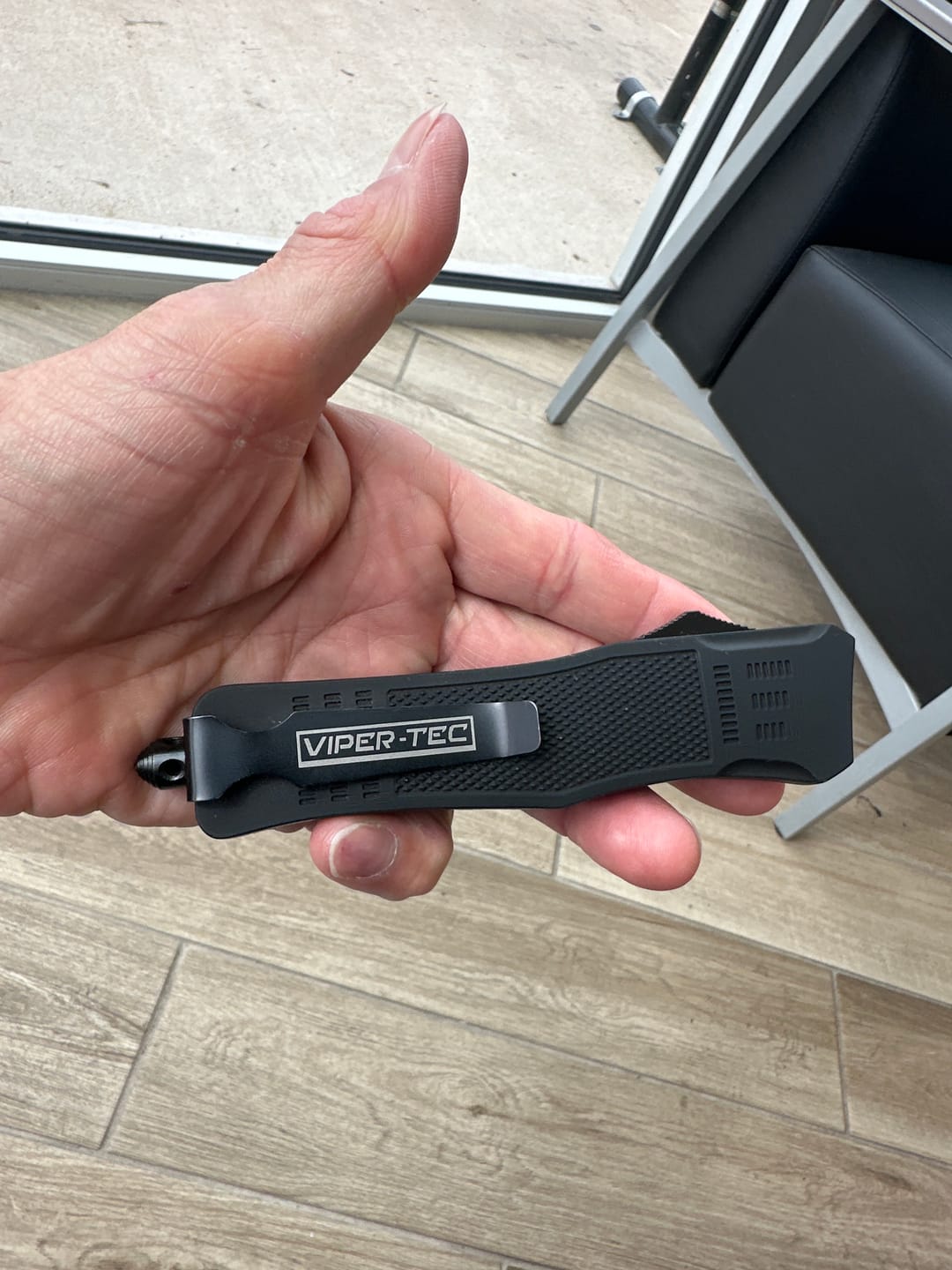 Customer photo review of Black Phantom D/A OTF (Multiple Blade Styles Available)