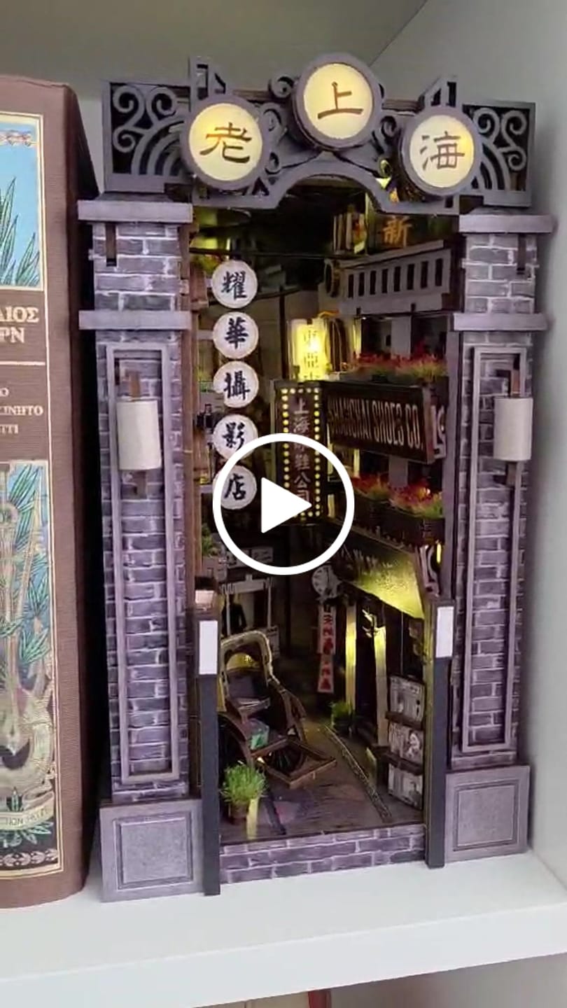 Customer video review of Old Shanghai Book Nook Kit