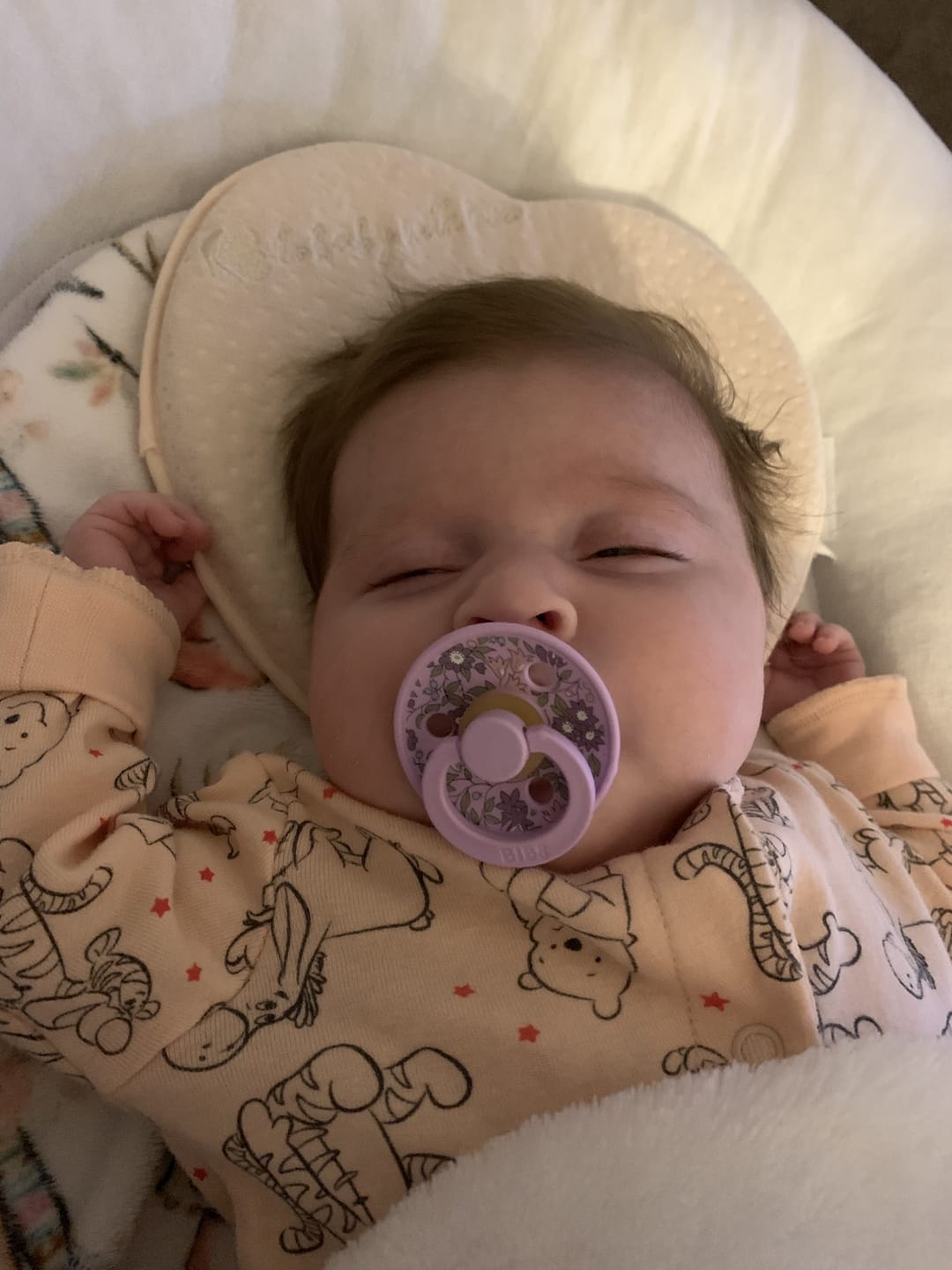 Customer photo review of BIBS x LIBERTY Colour Kamilla - viola mix (2 db)