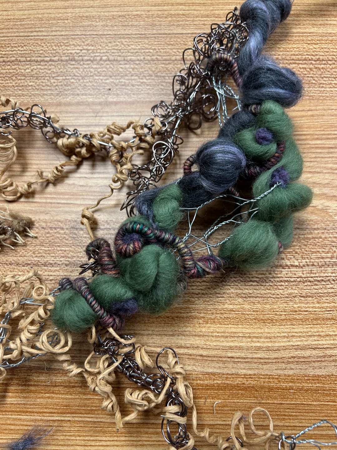 Customer photo review of Woodland - 1/8 oz Felter's Roving