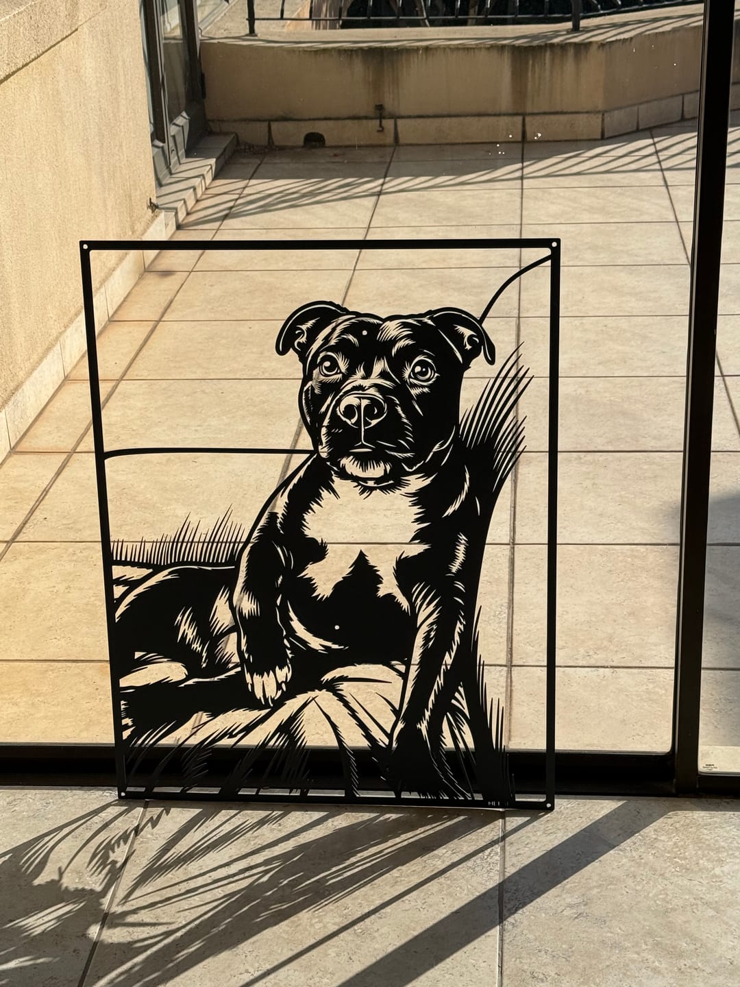 Customer photo review of Photo to Metal Art