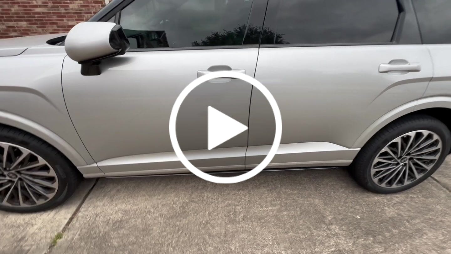 Customer video review of Hyundai Palisade 2026 Signature Running boards