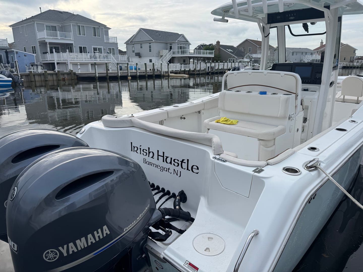 Customer photo review of Boat Logo Decal