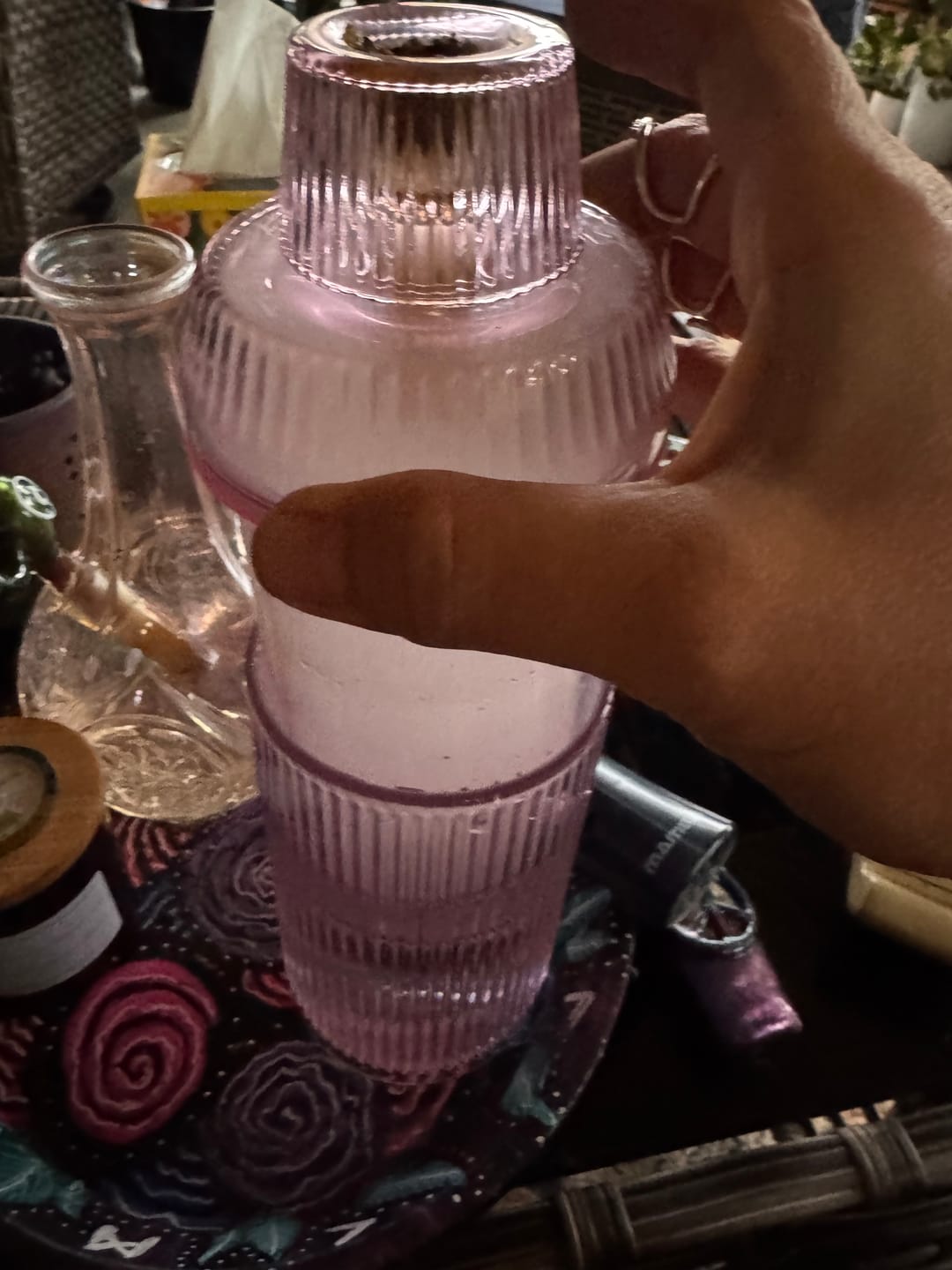 Customer photo review of Deco Gravity Bong