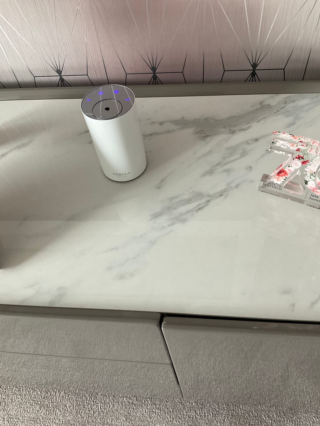 Customer photo review of Nebula Waterless Diffuser - Portable & Rechargeable
