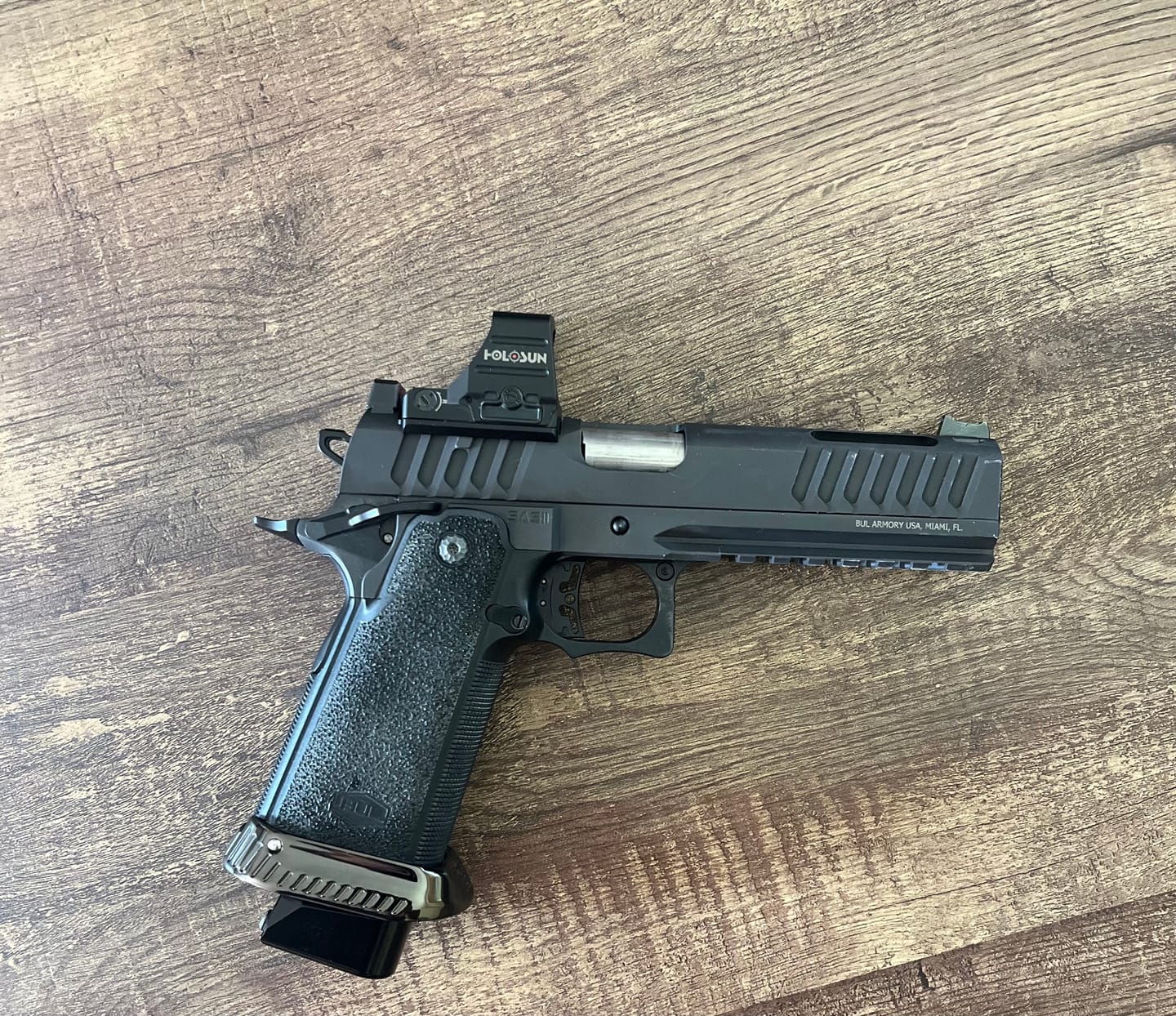 Customer photo review of STI 2011 Brass Magwell | IPSC/USPSA Limited