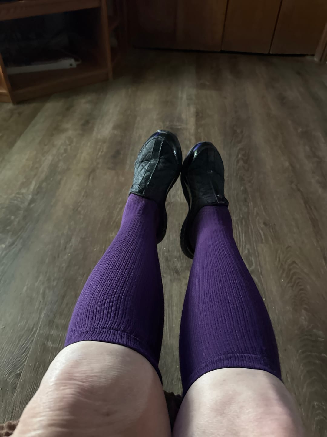 Customer photo review of Solid Essentials Compression Socks Bundle 5-Pack