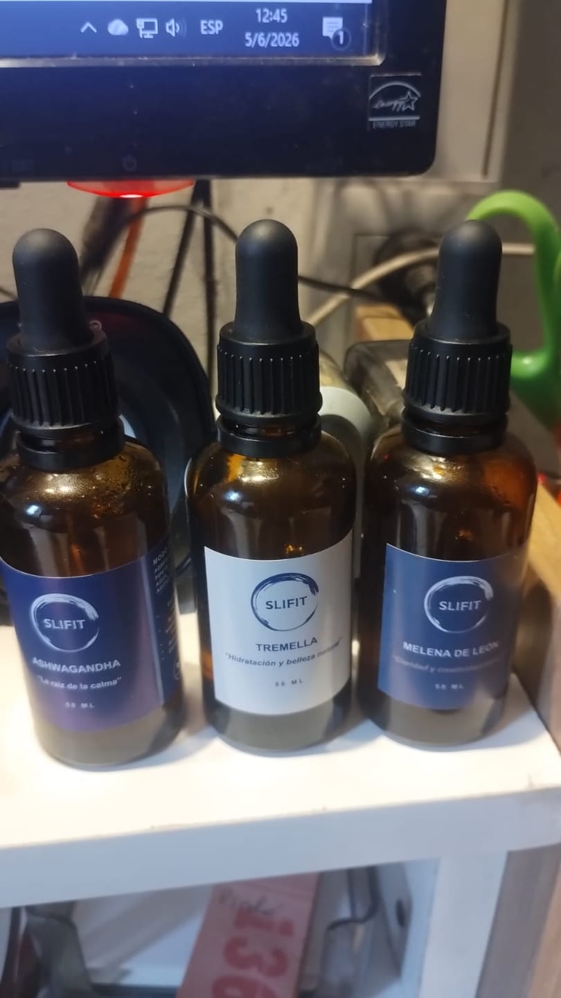 Customer photo review of Kit Equilibrio (Melena de león+Tremella+Ashwagandha) - Triple extracto