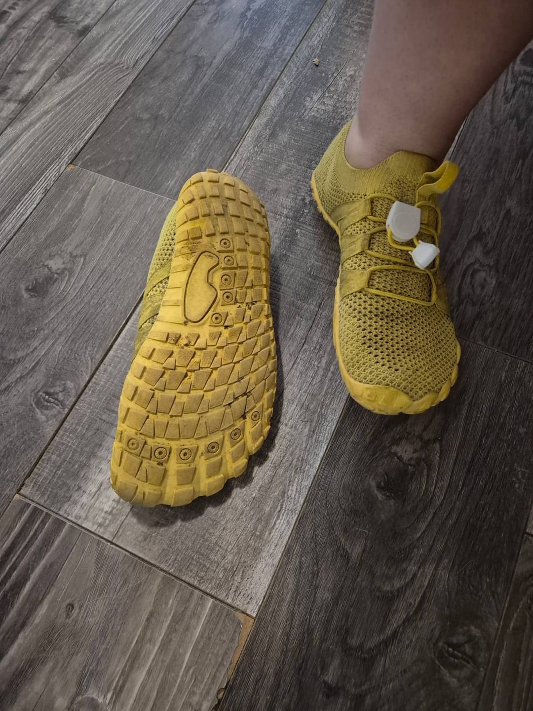 Customer photo review of Vaistoa Riemu -paljasjalkakengät