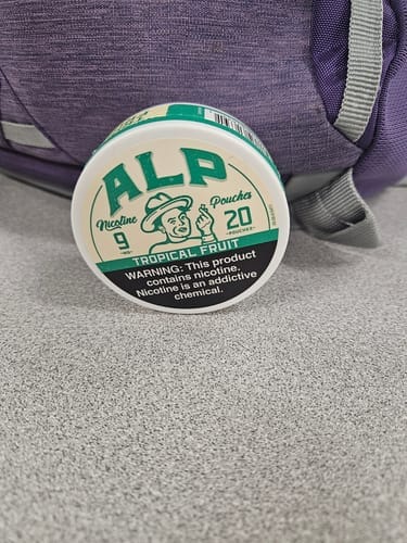 Customer photo review of Tropical Fruit Nicotine Pouches