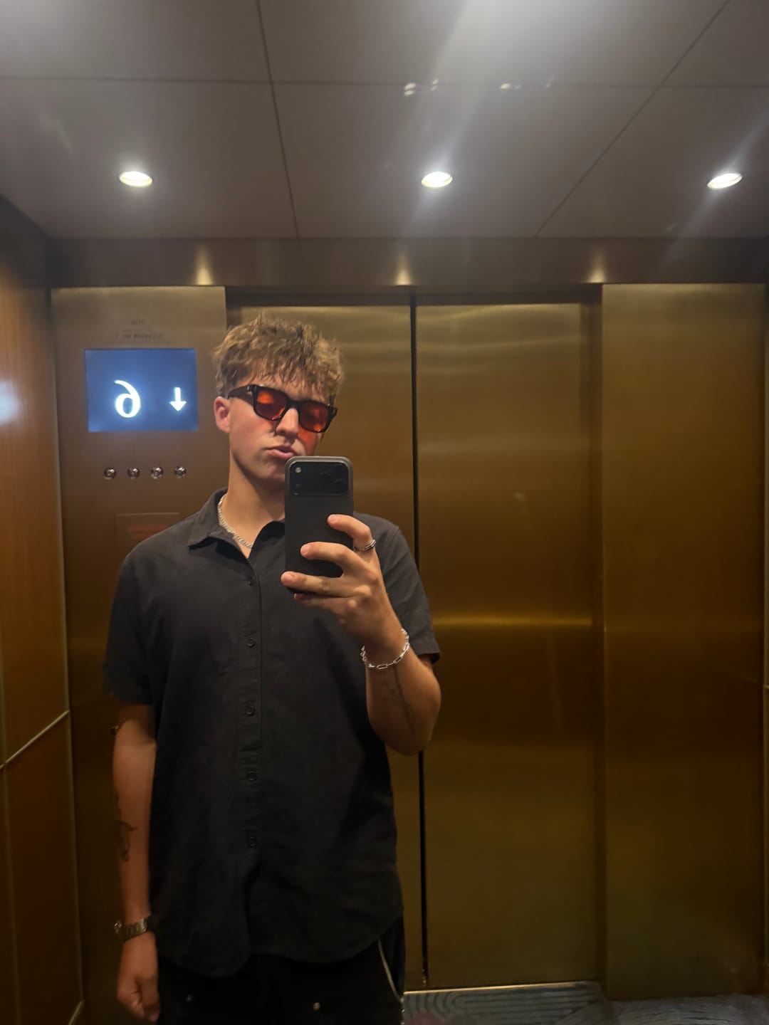 Customer photo review of THE ASTON BLUE LIGHT BLOCKERS 2.0