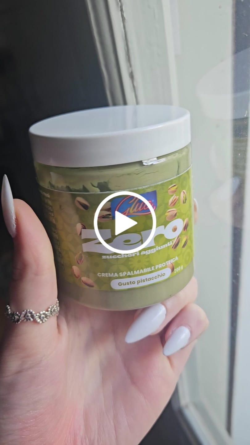Customer video review of Crema spalmabile proteica al pistacchio