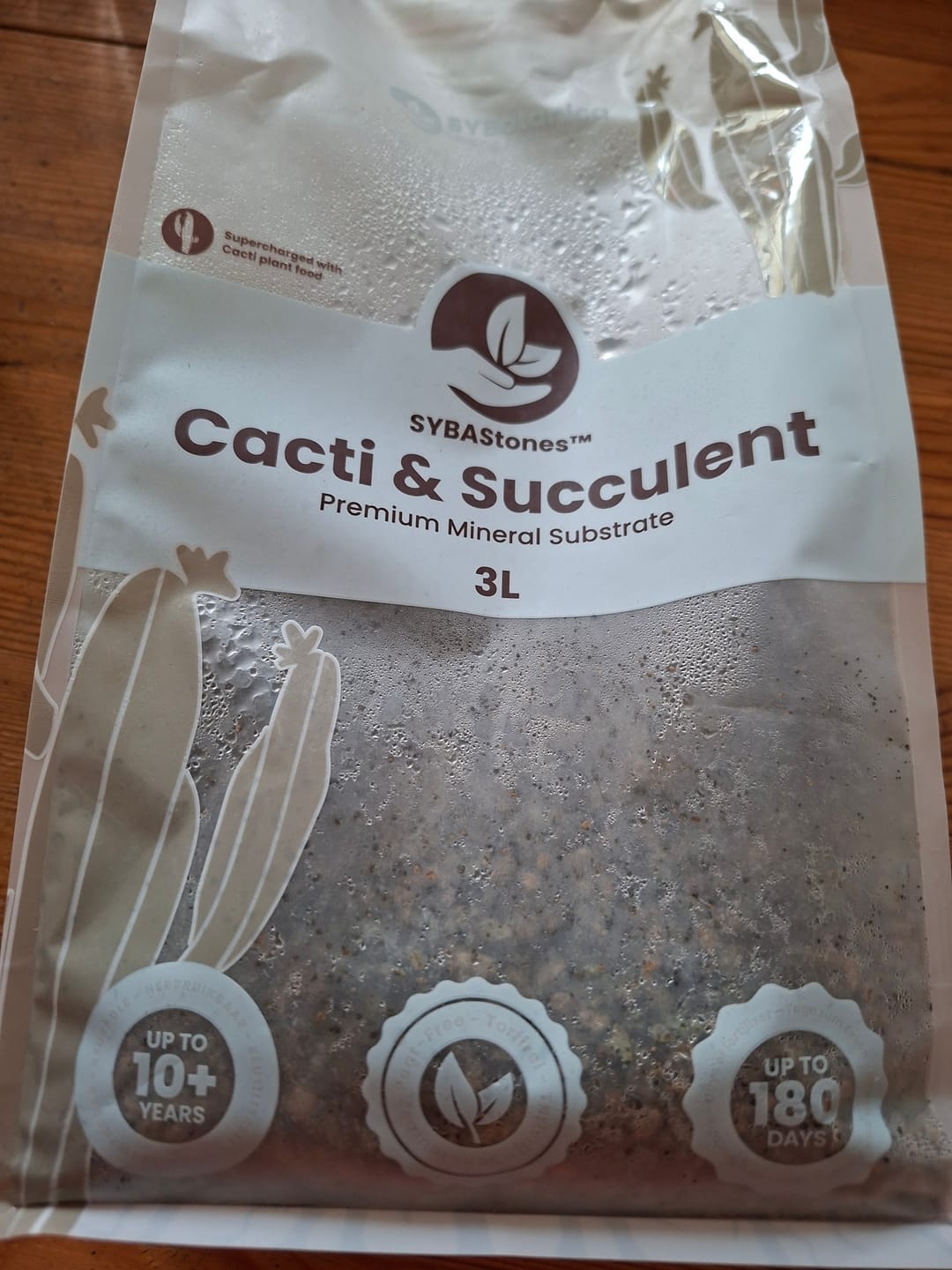 Customer photo review of Cacti & Succulent Mineral Mix