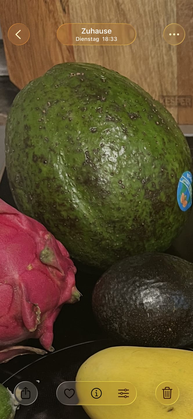 Customer photo review of Avocado Antillano (Riesen-Avocado ca. 700g)