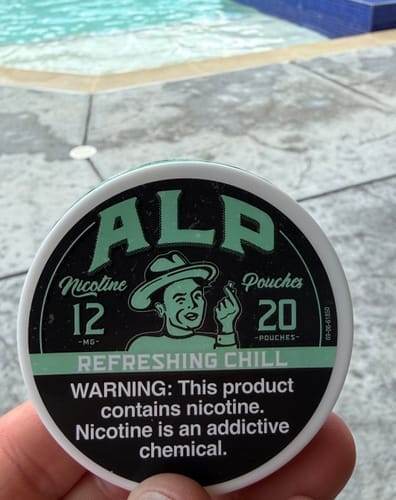 Customer photo review of Tropical Fruit Nicotine Pouches