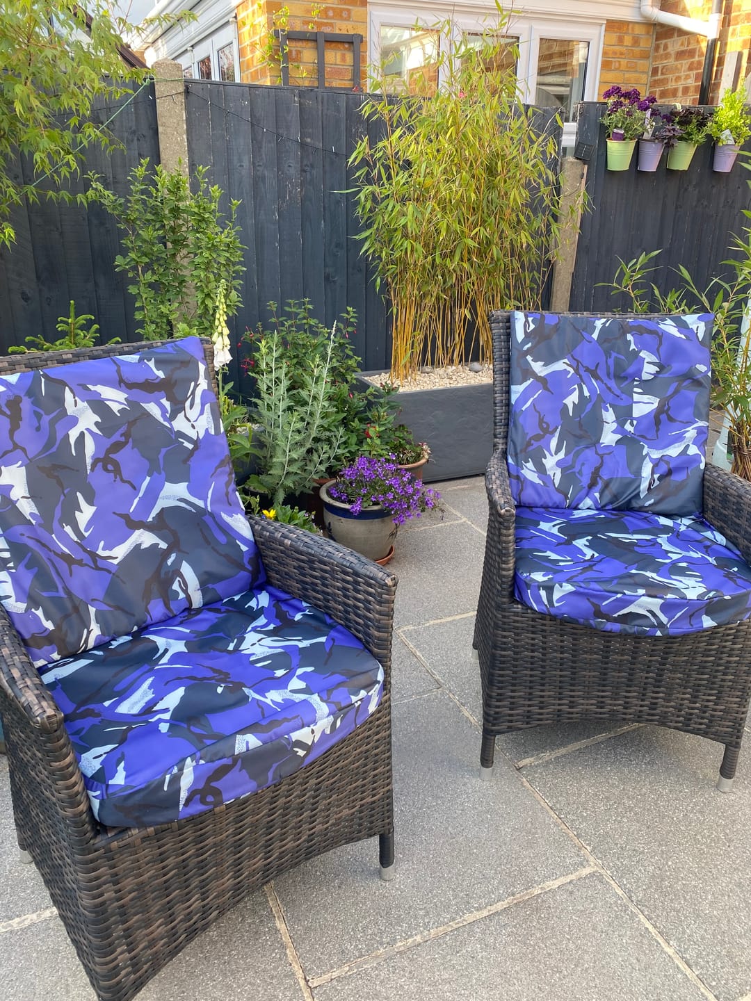 Customer photo review of Water Resistant Camouflage Ripstop Fabric