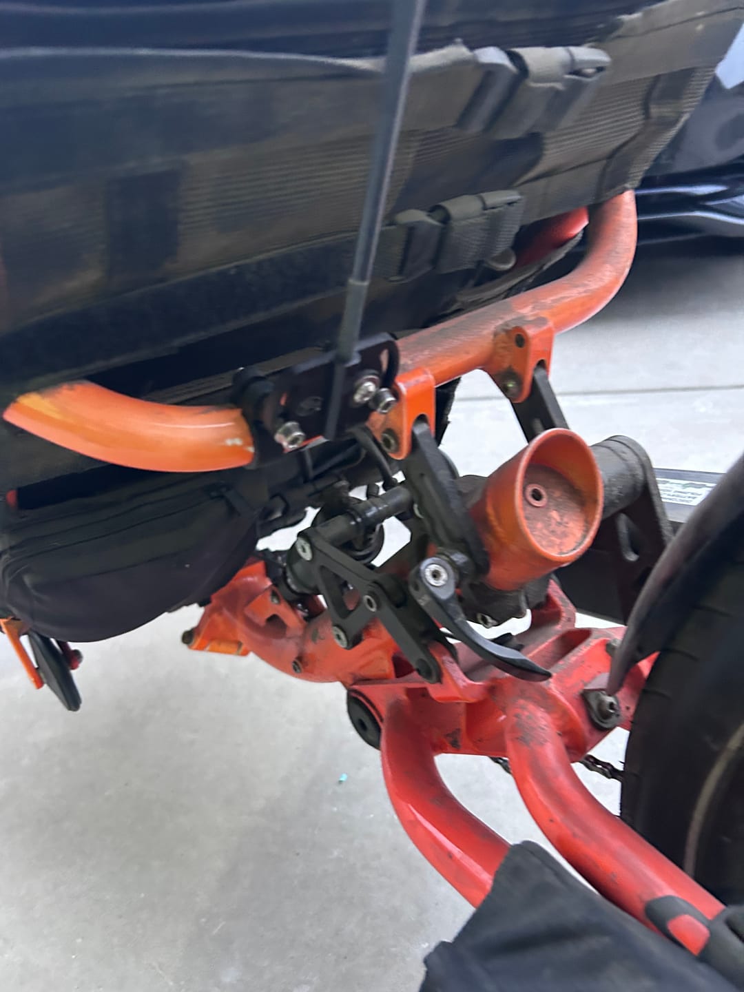 Customer photo review of T-Cycle Flag Mount