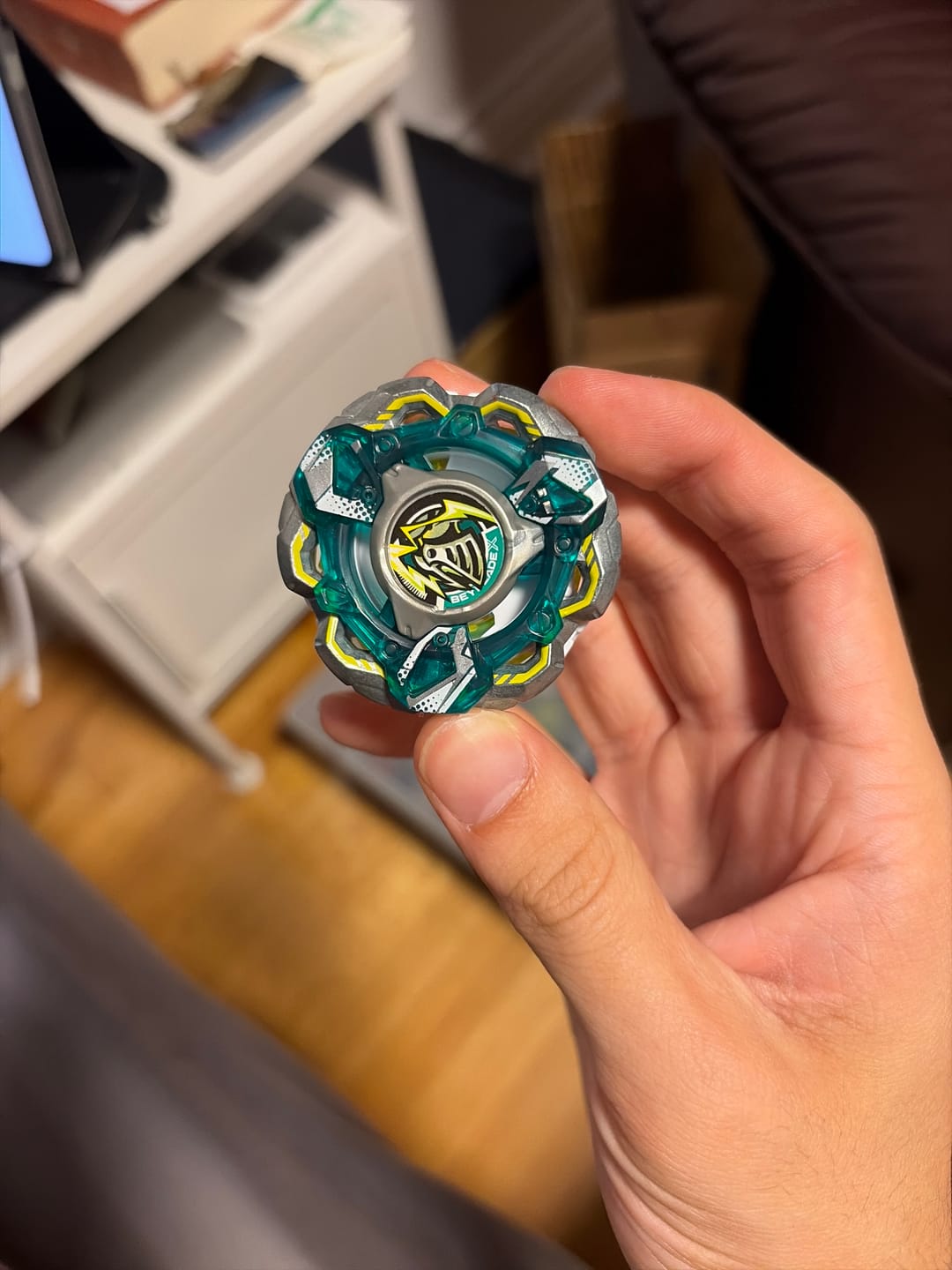 Customer photo review of Takara Tomy Beyblade X CX-14 Knight Fortress GV8-70UN