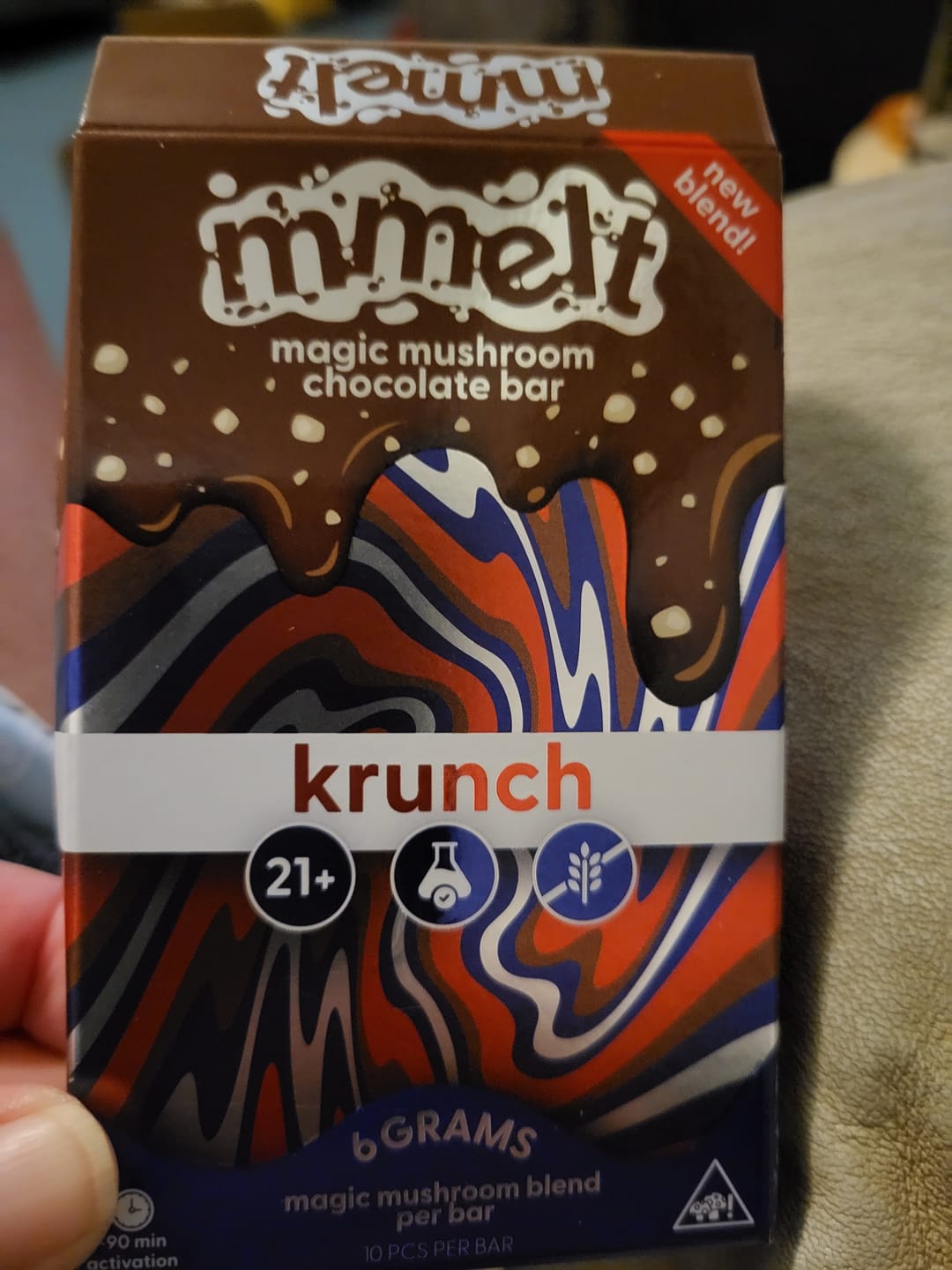 Customer photo review of Mushroom Chocolates