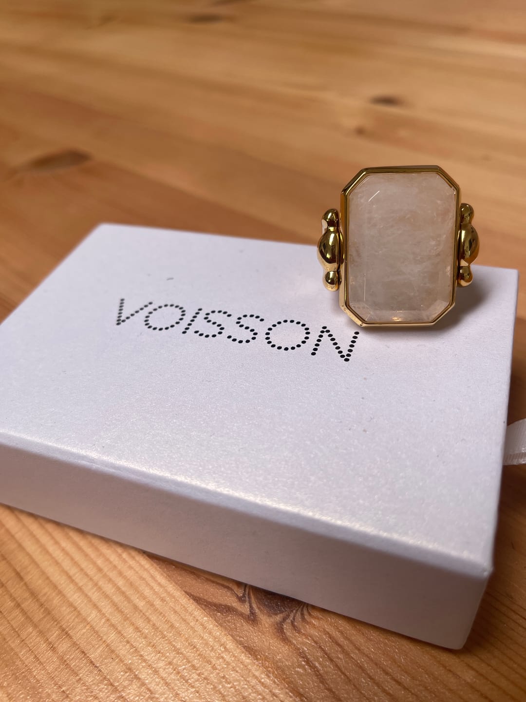 Customer photo review of Marique French Vintage Noir Ring