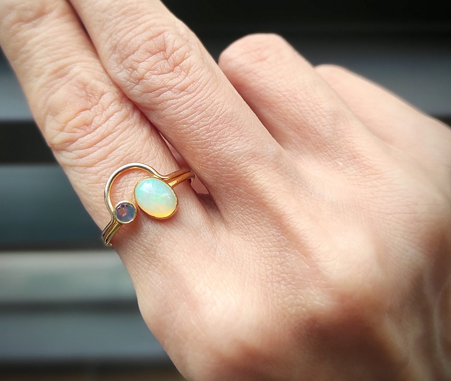 Customer photo review of Over The Bump Ring