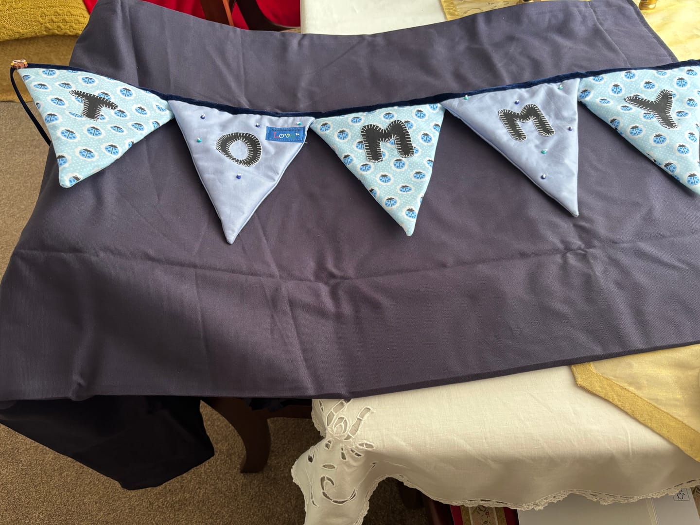 Customer photo review of 2oz Fire Retardant Wadding - 90cm wide