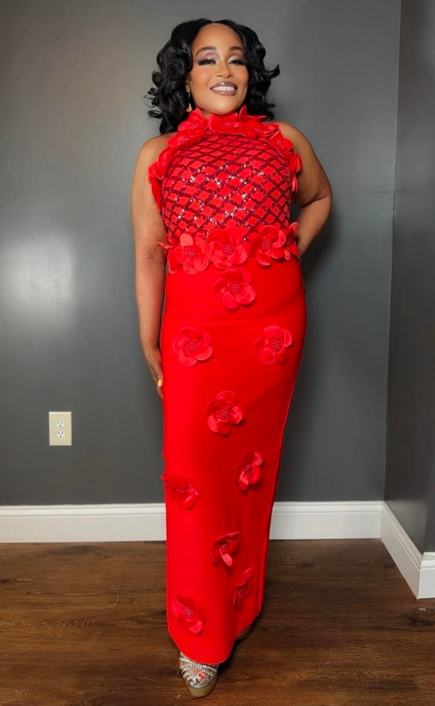 Customer photo review of Rose 3D Dress