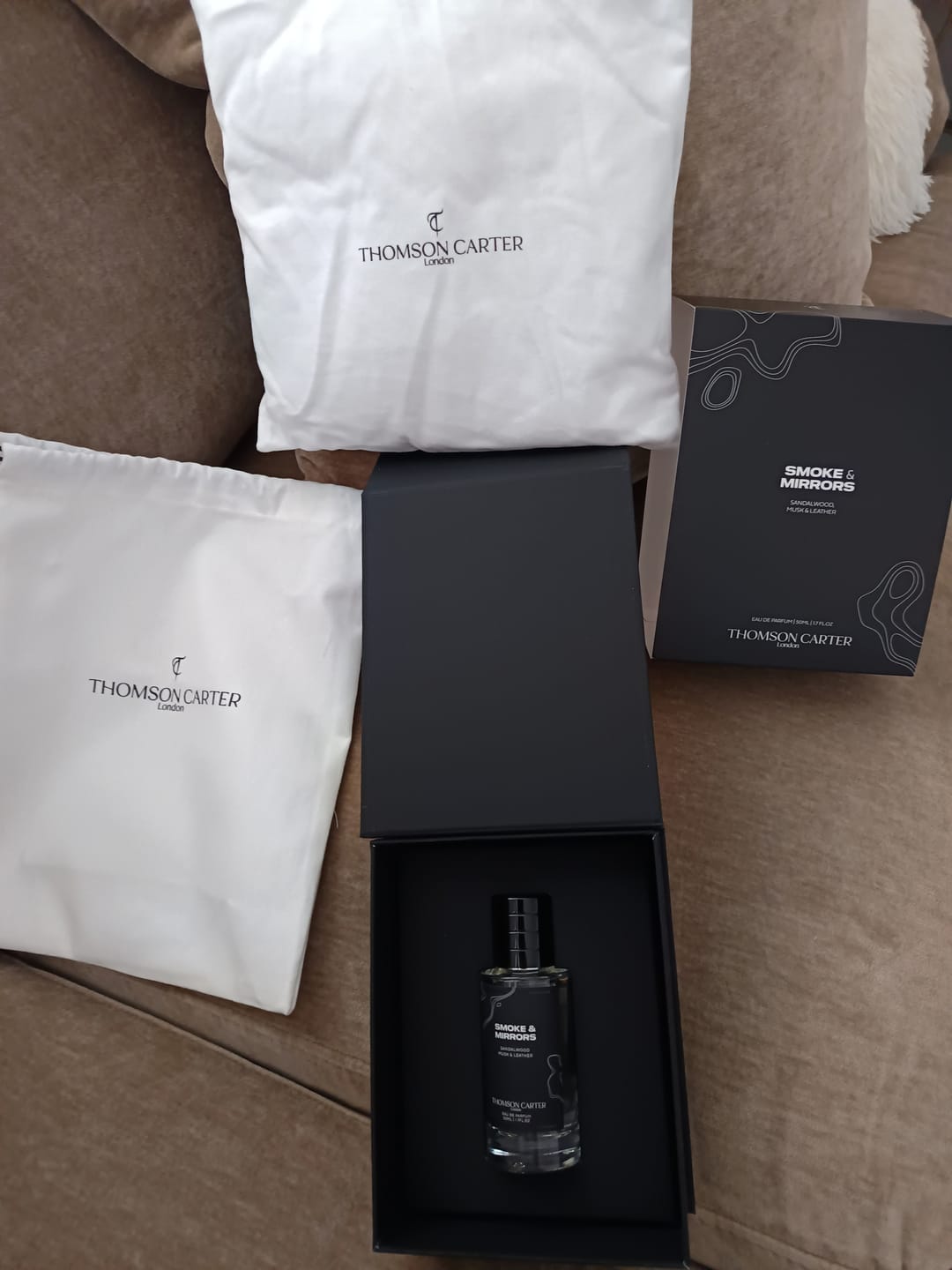 Customer photo review of Smoke & Mirrors | Eau de Parfum