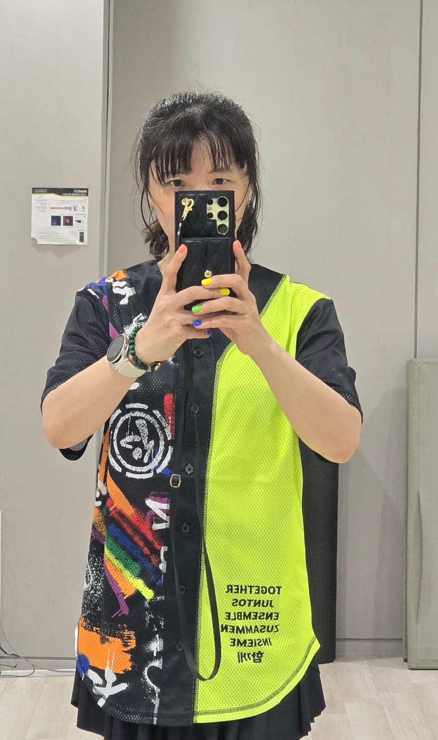 Customer photo review of Pride Baseball Button Up