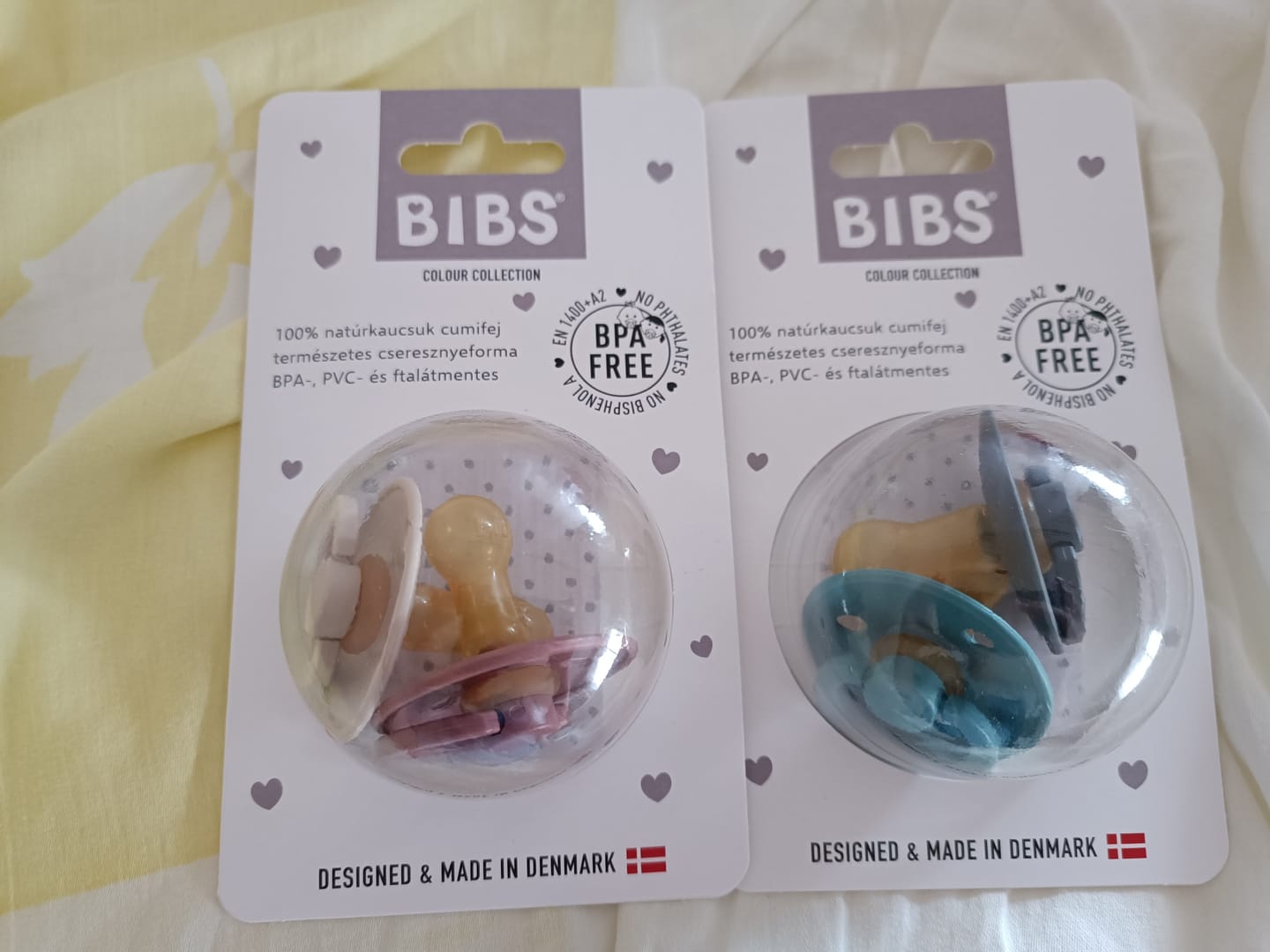 Customer photo review of BIBS Colour cumiszett - 4 cumi, választható színben