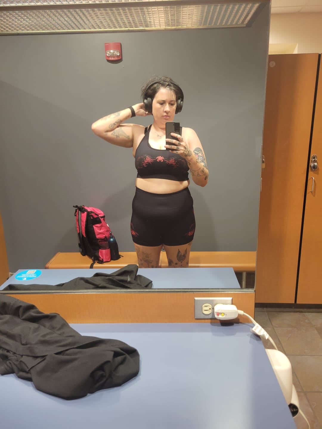 Customer photo review of Masked Ghoul Seamless Bra