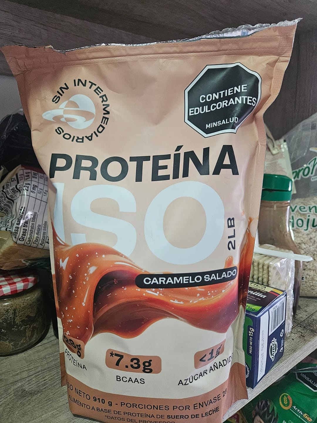 Customer photo review of Proteína Aislada ISO - Caramelo Salado