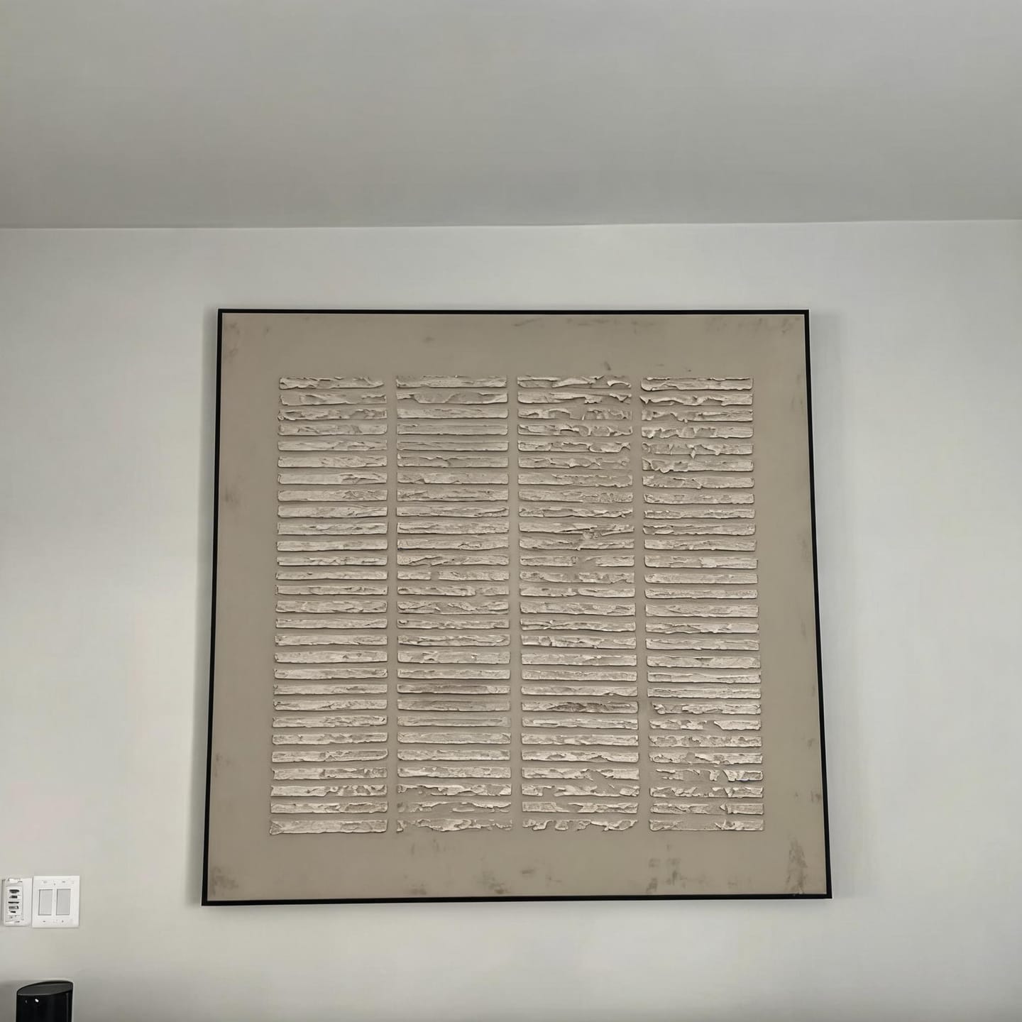 Customer photo review of Wabi Sabi Abstract Wall Art #WA012