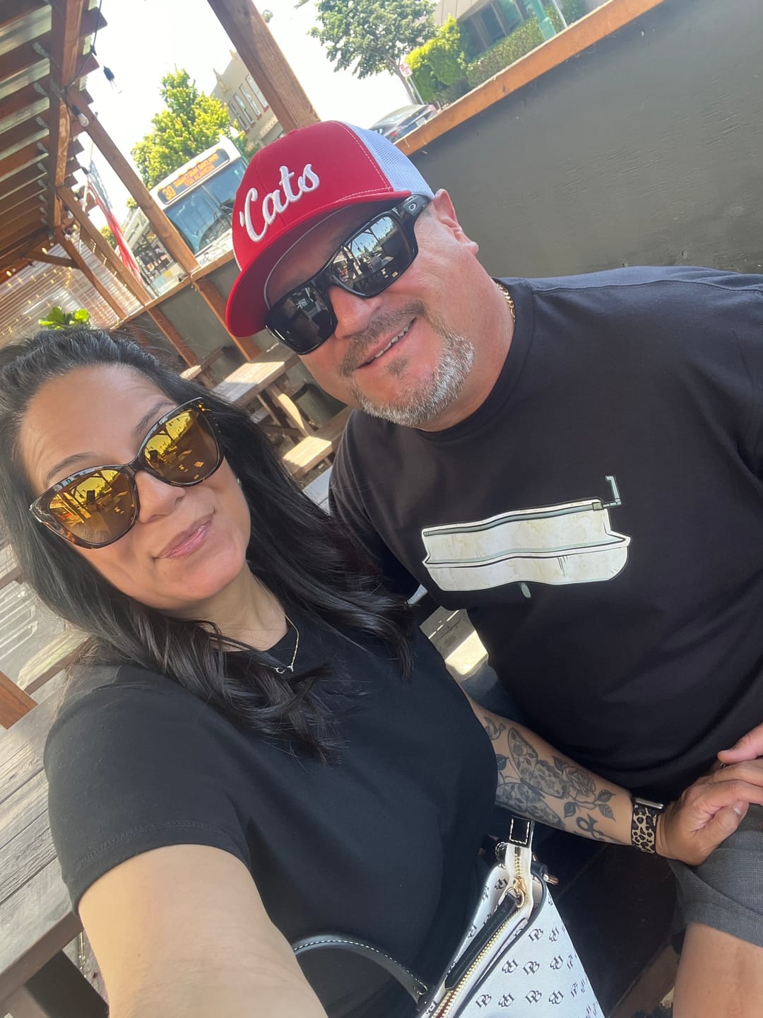 Customer photo review of Trough Tee