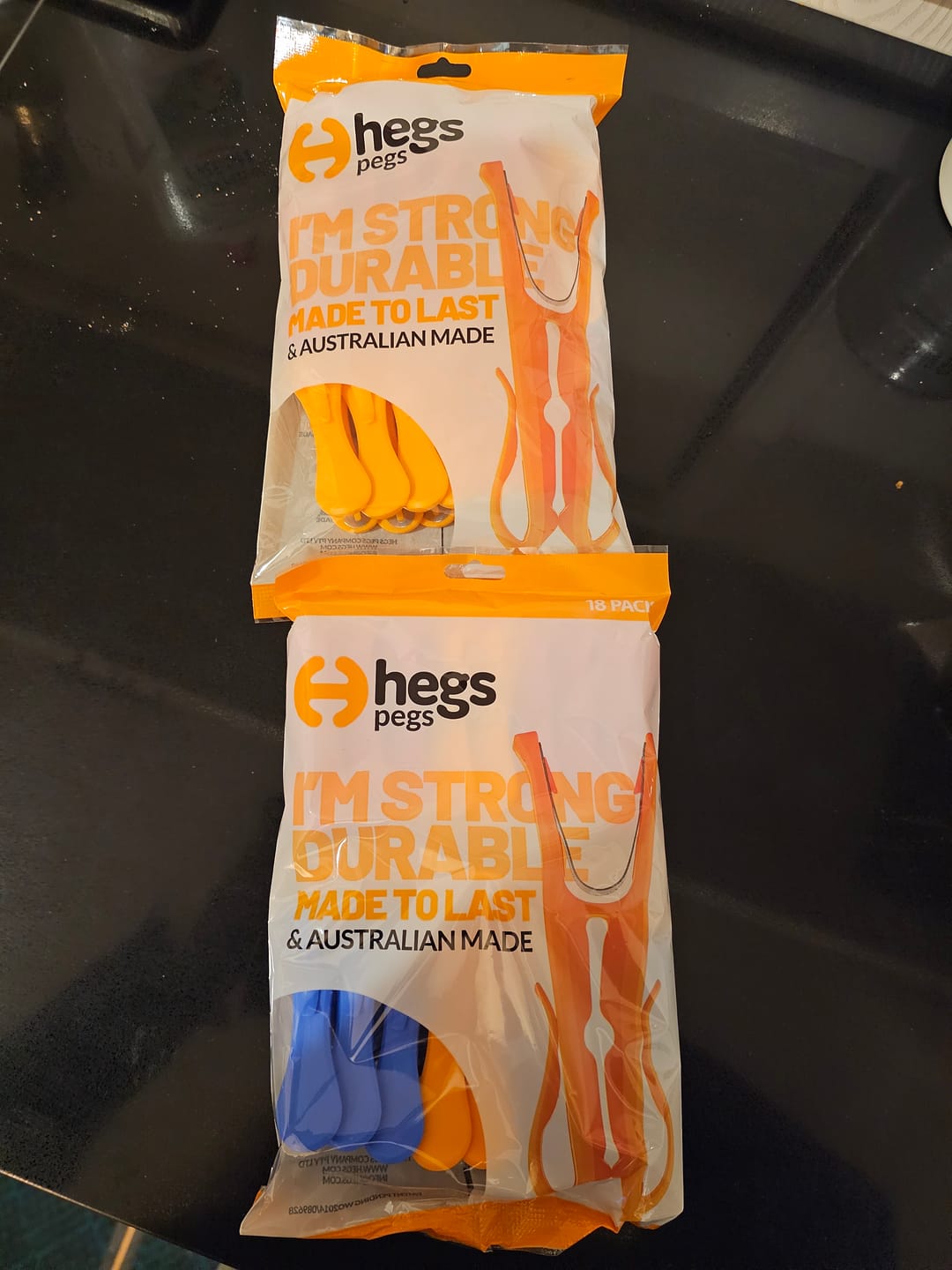 Customer photo review of Hegs Pegs 18pk
