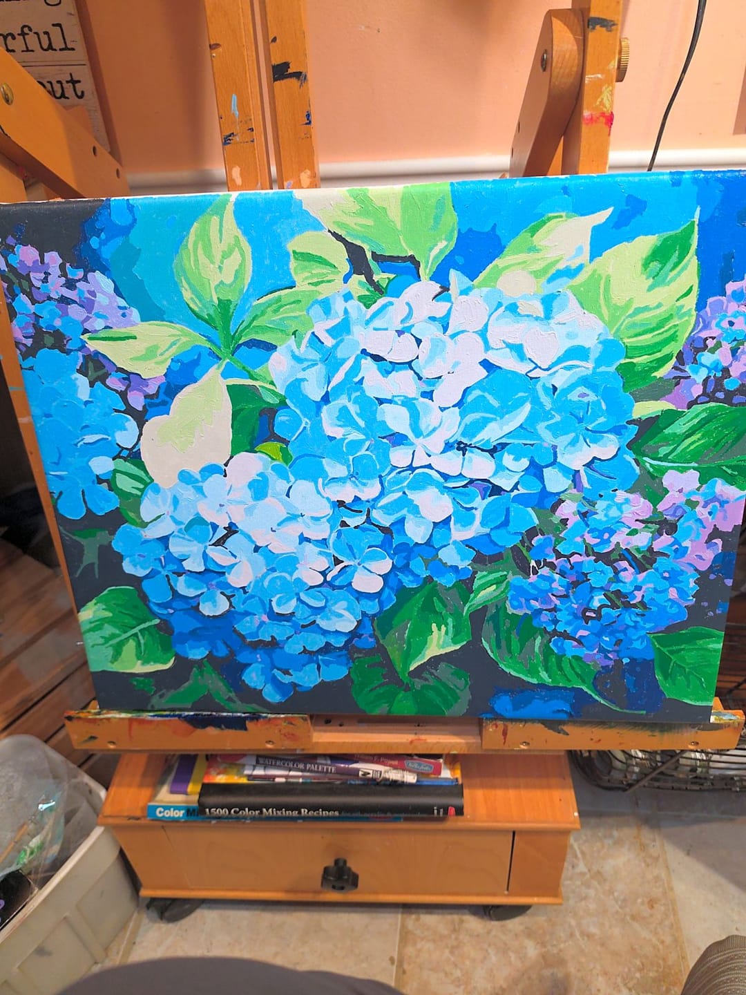 Customer photo review of Blue Hydrangea