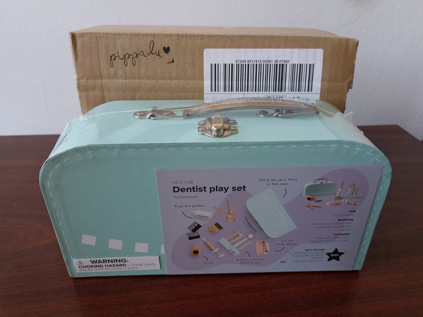 Customer photo review of Kid's Concept fogorvos készlet