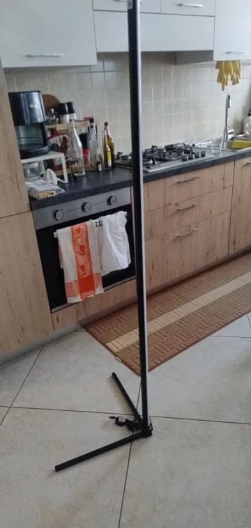 Customer photo review of LED Eck-Stehlampe – Dimmbar mit Fernbedienung | Modernes Design & indirektes Licht