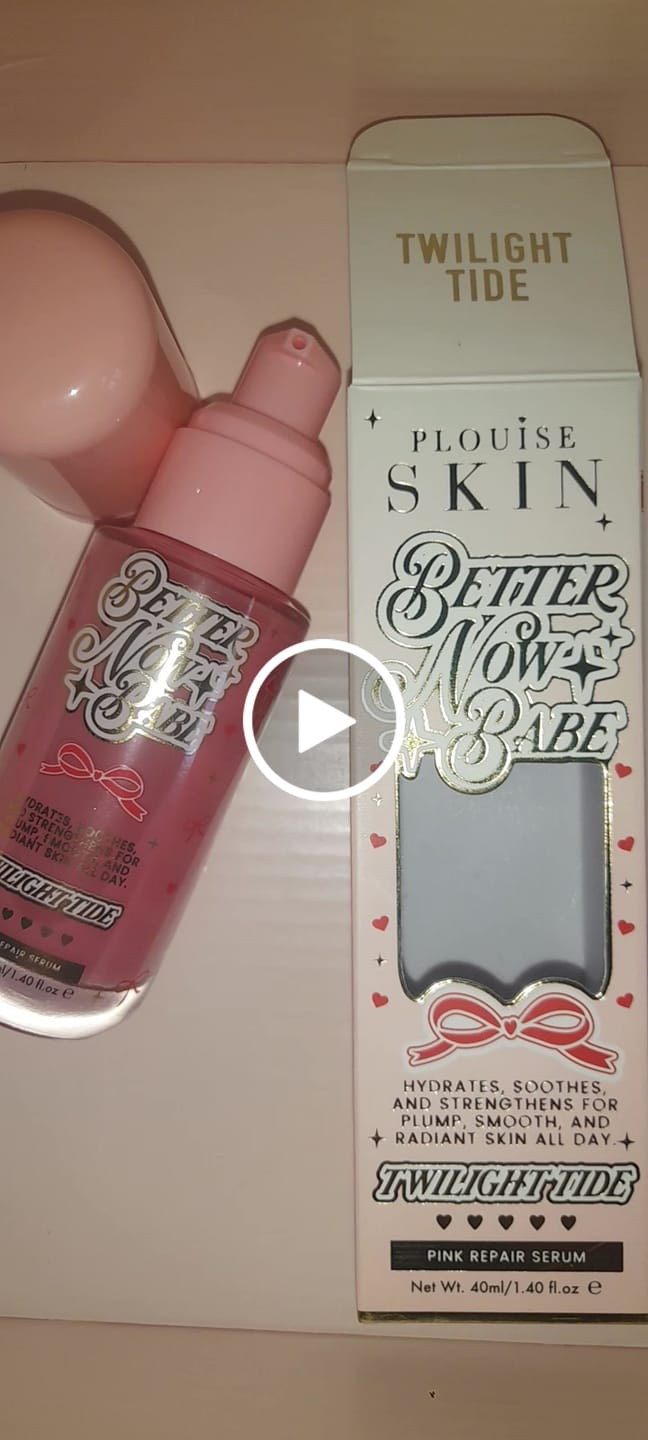 Customer video review of Better Now Babe Pink Barrier Repair Serum