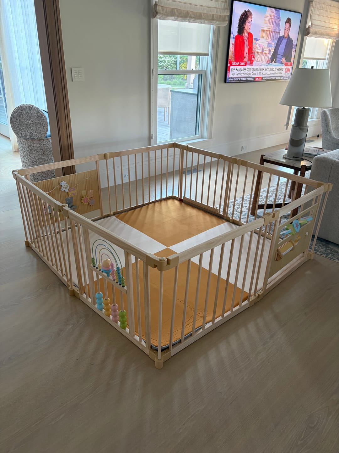 Customer photo review of Playpen Mat - For the Baby Playpen (Playpen Not Included)