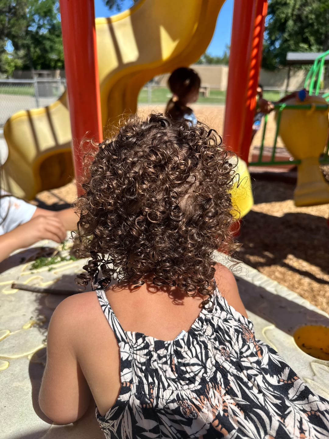 Customer photo review of Moisture N Slip Curling Cream