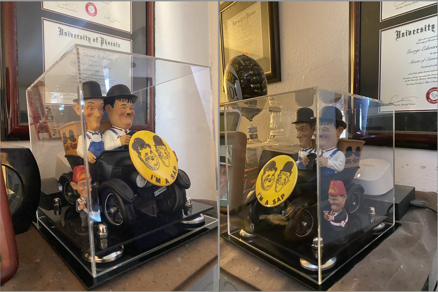 Customer photo review of Acrylic Versatile Display Case  8 X 8 X 8.5 Clear (A015/V03)