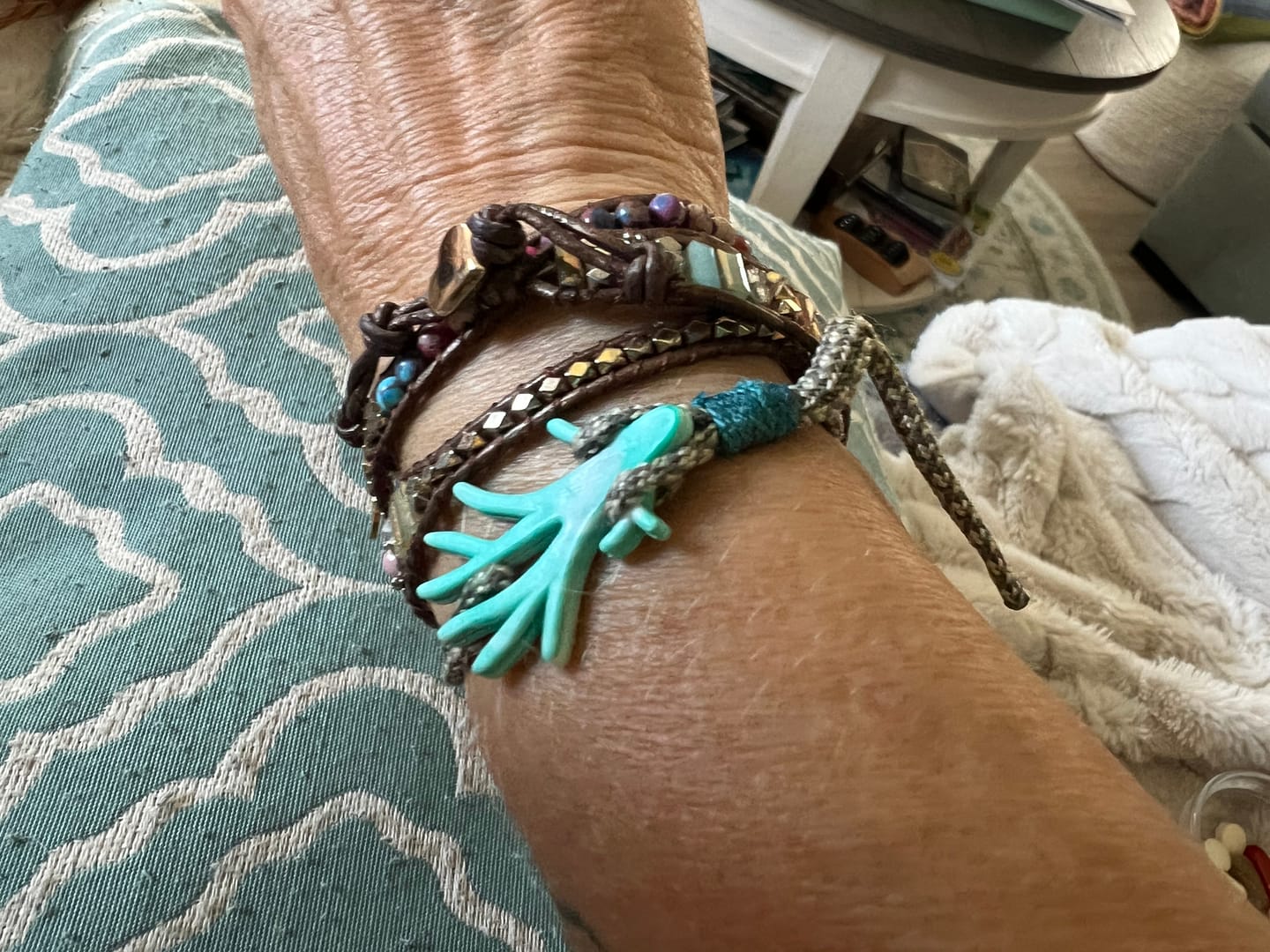 Customer photo review of Imperial Heart Protection Wrap Bracelet