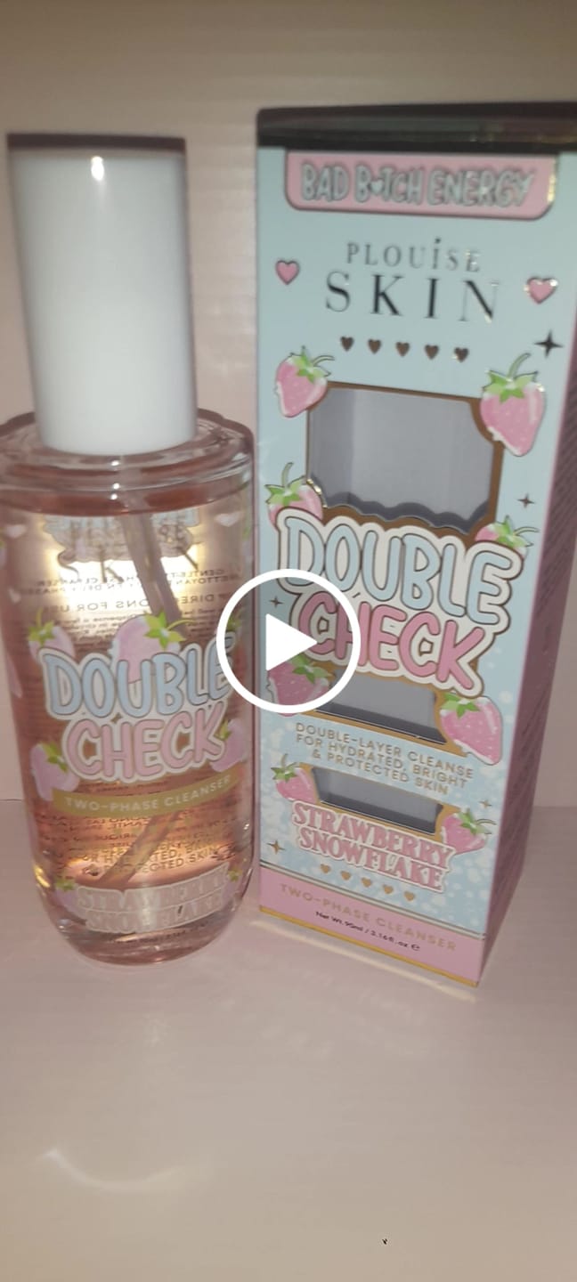 Customer video review of Double Check Double Layer Cleanser