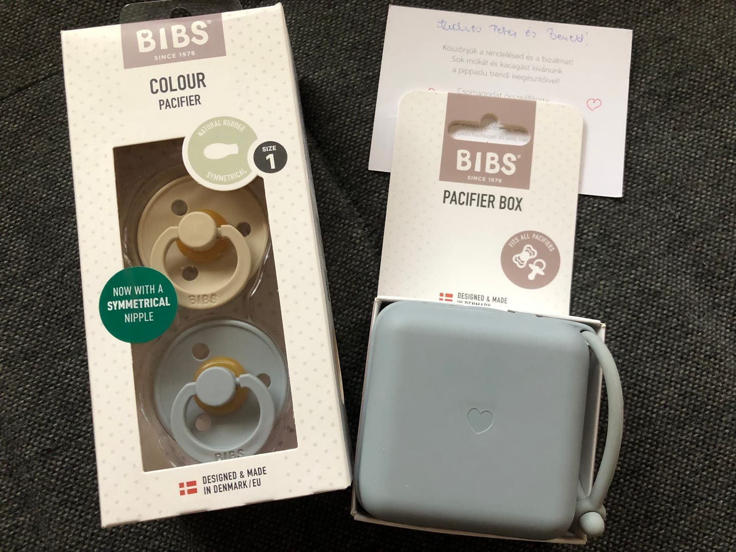Customer photo review of BIBS cumitartó - delfin