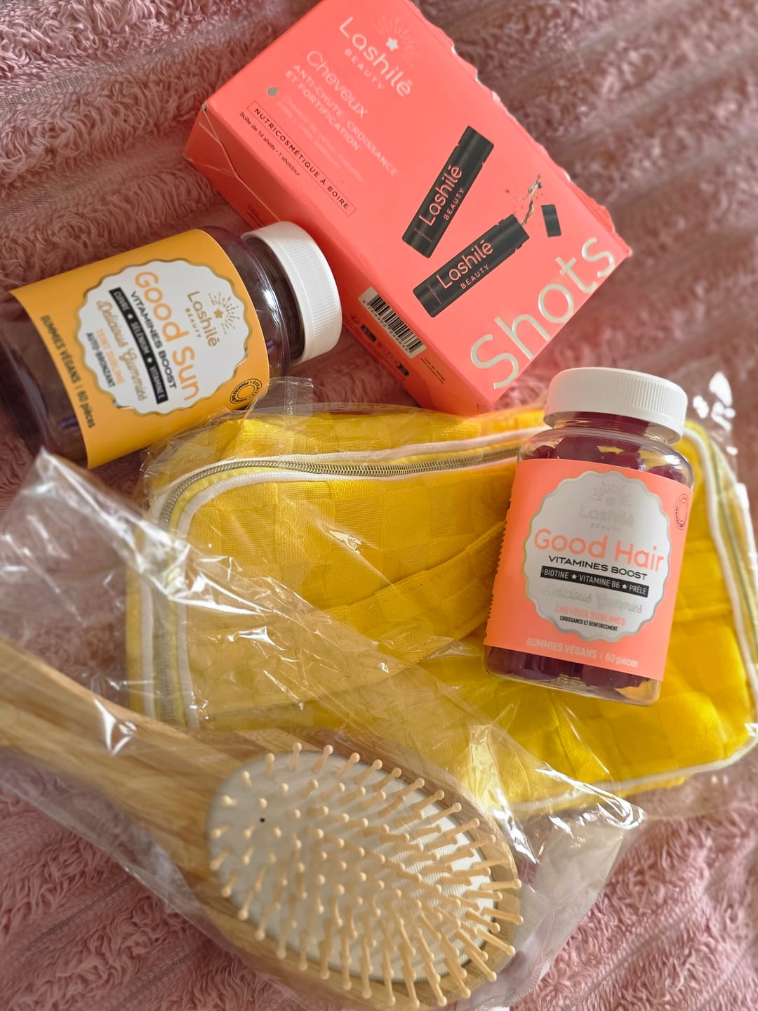 Customer photo review of Pack Boost Pousse Cheveux