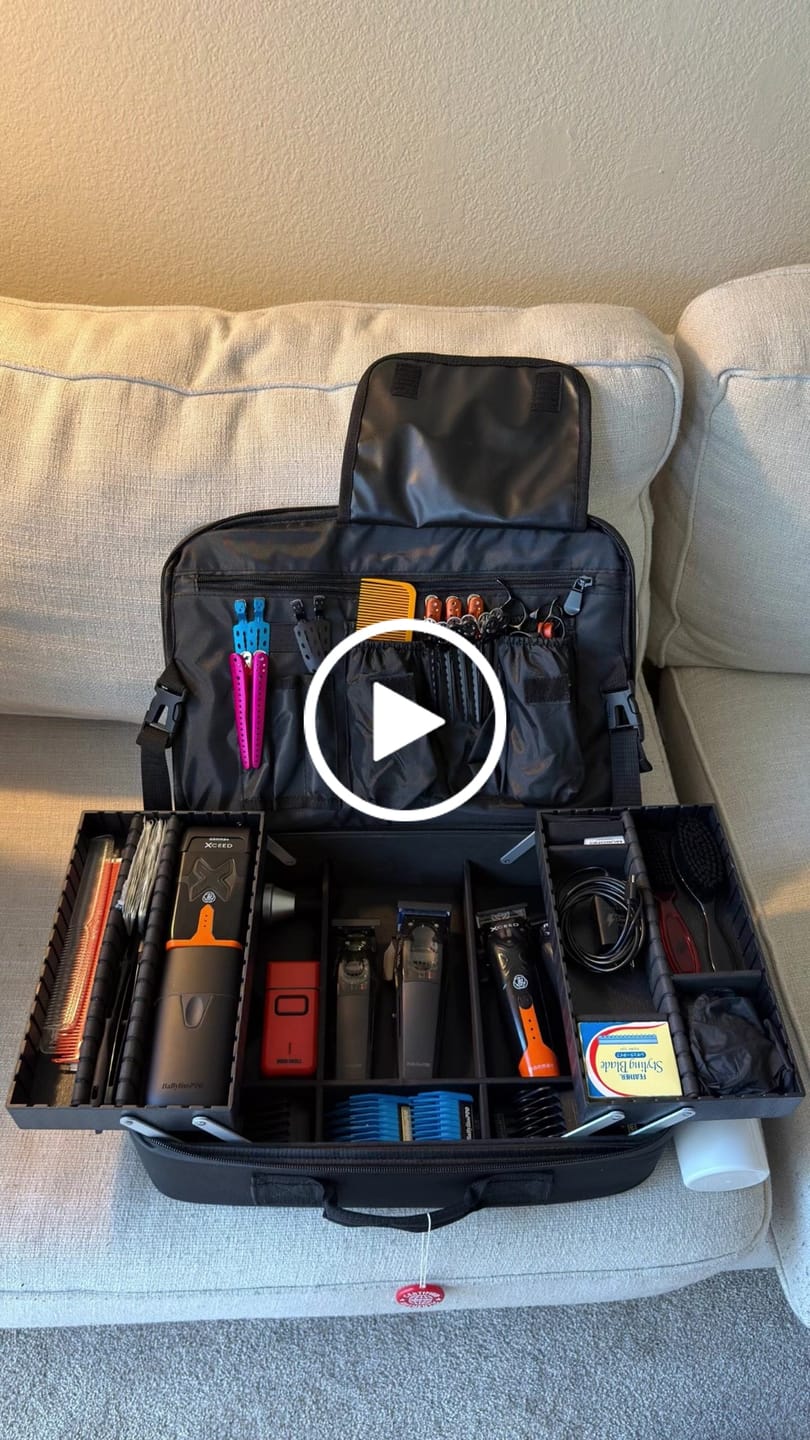 Customer video review of Crossbody Mobile Workstation with Extending Tray System – OG Black