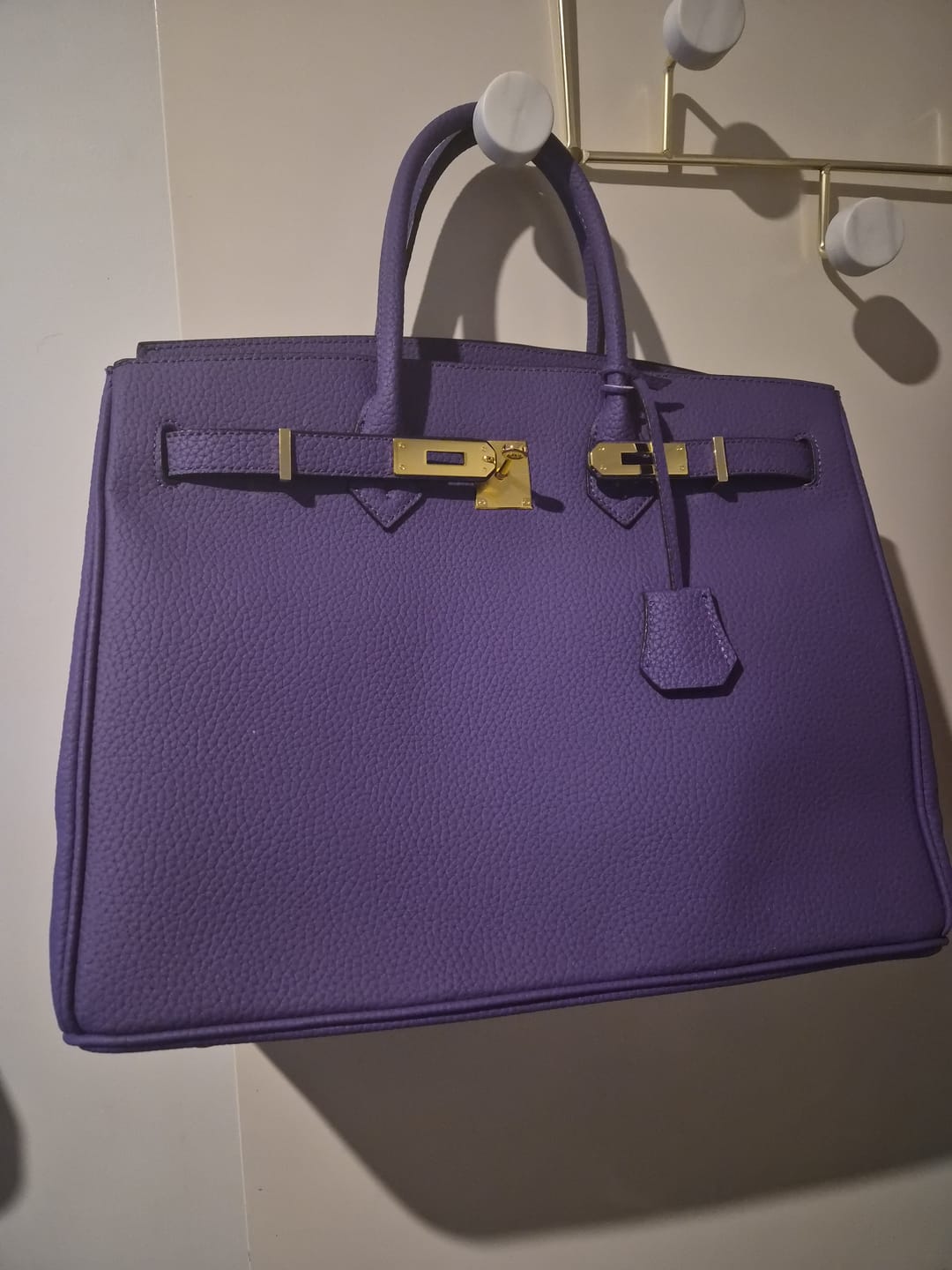 Customer photo review of LALUVA Warkin Bags Genuine Leather